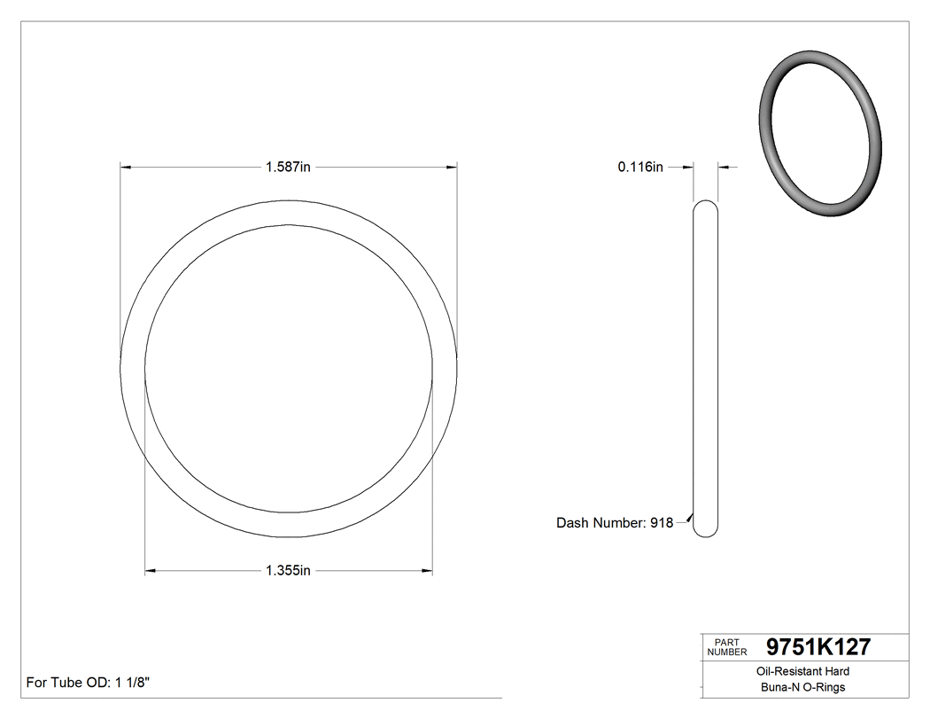 Technical drawing - 9751K127